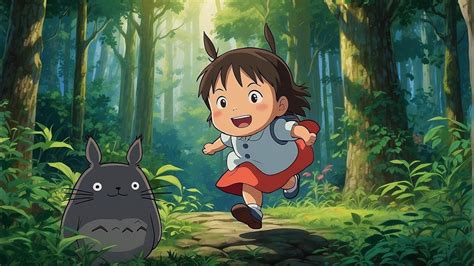 Meu Amigo Totoro! Uma Aventura Mágica Através da Imaginação Infantil e da Beleza da Natureza!